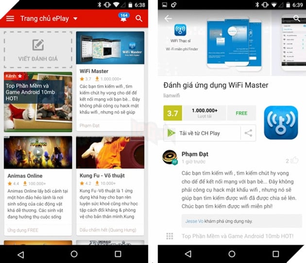 Ứng dụng ePlay- ứng dụng việt cho người việt 5