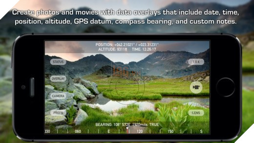 Nav Camera Chụp ảnh / quay phim kèm dữ liệu định vị 2