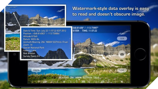 Nav Camera Chụp ảnh / quay phim kèm dữ liệu định vị 3