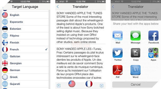Những ứng dụng dịch thuật hay nhất cho iPhone- phần 2 3