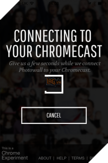 Photowall For Chromecast cho phép bạn kết nối album ảnh với TV 2