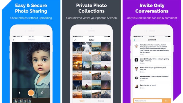 Hướng dẫn chia sẻ ảnh riêng tư trên điện thoại