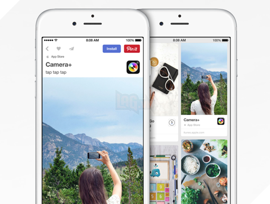 Pinterest - Cho phép tải ứng dụng iPhone, iPad mà không cần App Store
