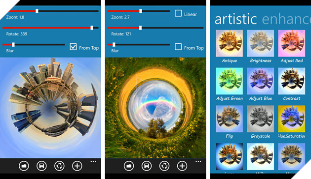 Planetical: Ứng dụng chụp ảnh phong cách hành tinh đa nền tảng di động 5