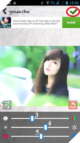 Sketch Guru- ứng dụng vẽ chân dung từ ảnh thật 4