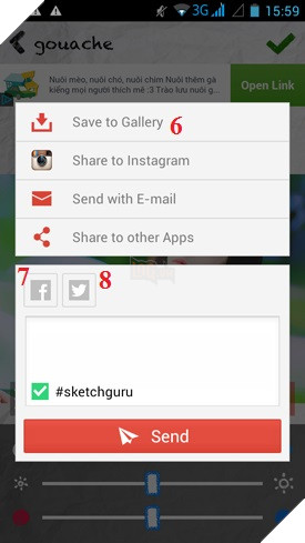 Sketch Guru- ứng dụng vẽ chân dung từ ảnh thật 3