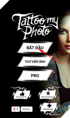 Tattoo my Photo: Tạo hình xăm giả trên Android