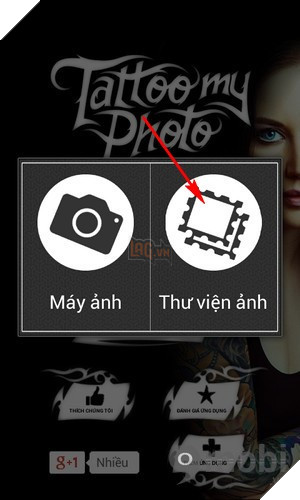 Tattoo my Photo: Tạo hình xăm giả trên Android 2