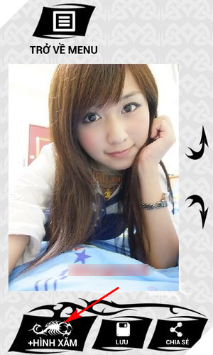 Tattoo my Photo: Tạo hình xăm giả trên Android 4