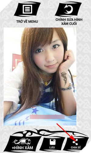 Tattoo my Photo: Tạo hình xăm giả trên Android 7