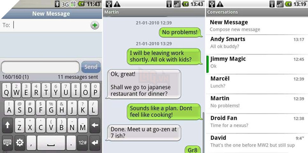 Ứng dụng ChompSMS nhắn tin chuyên nghiệp 2