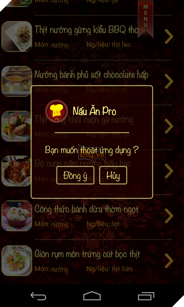 Ứng dụng dạy nấu ăn với món ngon mỗi ngày 3