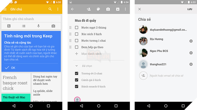 Ứng dụng Google Keep hiệu quả và hữu ích 2