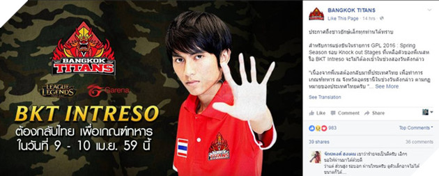 LMHT: Saigon Jokers hủy diệt toàn bộ Bangkok Titans trong giải GPL 2016 2