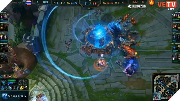 LMHT: Saigon Jokers hủy diệt toàn bộ Bangkok Titans trong giải GPL 2016 3