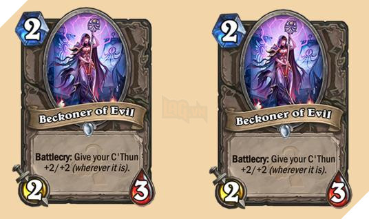 Hearthstone: 8 lá bài mới trong bản cập nhật Whispers of the Old Gods P1  2