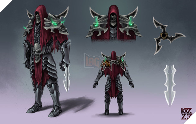 LMHT: Concept Zed Sứ Giả Địa Ngục và Lucian Huyết Ma cực ngầu từ người chơi 5