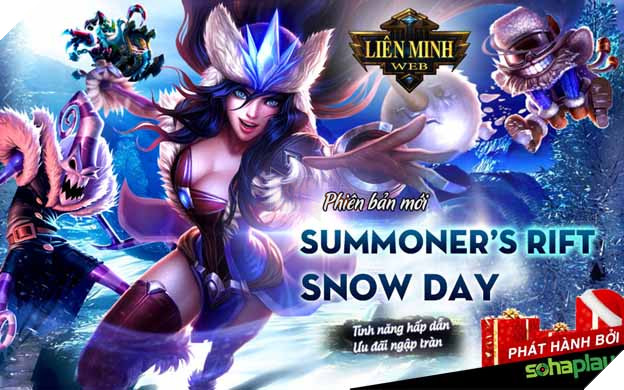 SohaPlay tặng ngay 500 Giftcode Liên Minh Web nhân dịp Noel