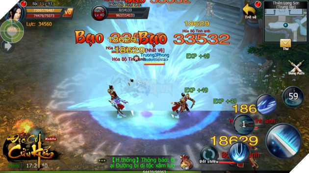 Độc Cô Cửu Kiếm Mobile luôn tiên phong update tính năng mới theo đề xuất của game thủ