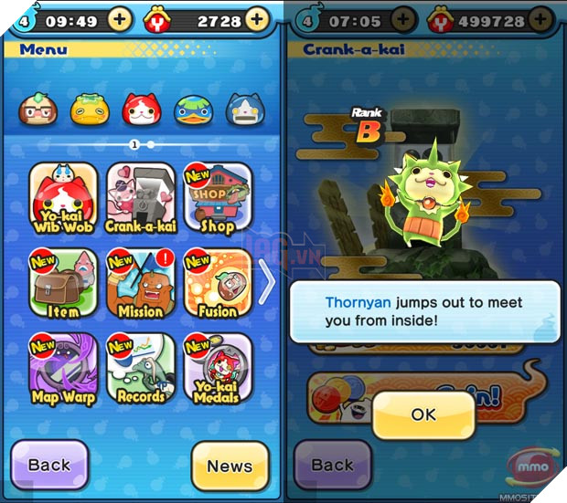 YO-KAI WATCH Wibble Wobble - Game giải đố cực dễ thương cập bến mobile