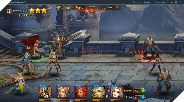 League of Angels II: Web game nhẹ nhàng cực hot