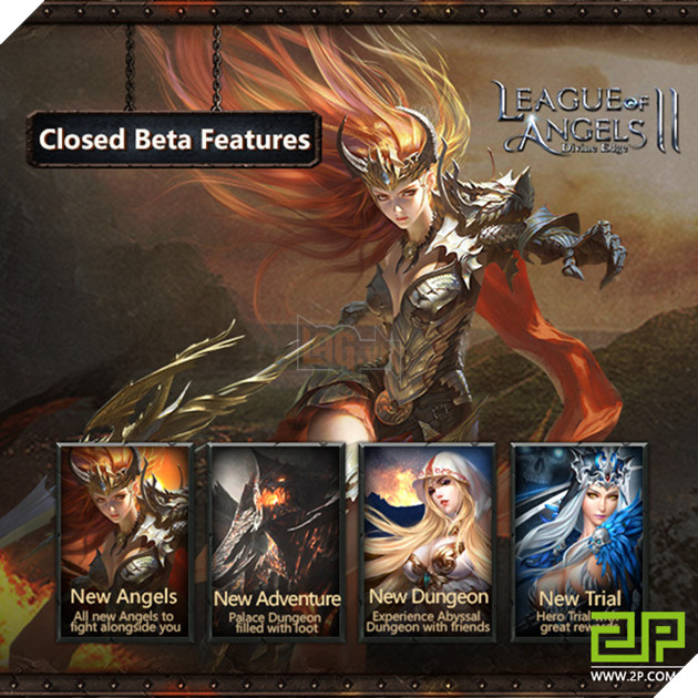 Game nhẹ nhàng hấp dẫn League of Angels II chính thức rộng mở