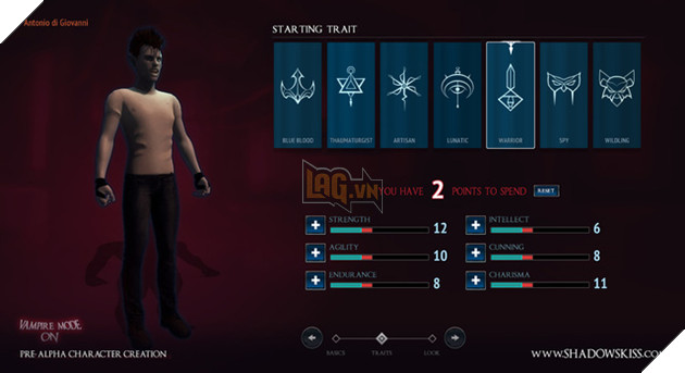 Thử thần kinh thép với game online kinh dị Shadow Kiss 2