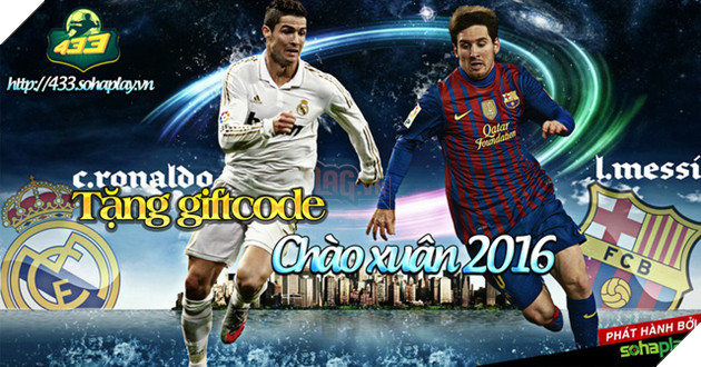 SohaPlay tặng 500 Gift Code Webgame 433 chào xuân mới 2016