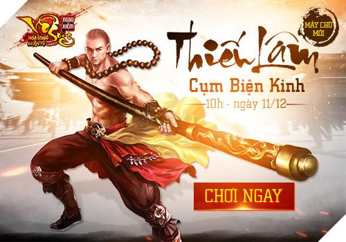 Tặng 300 Gift Code Ngạo Kiếm Vô Song server mới Thiếu Lâm