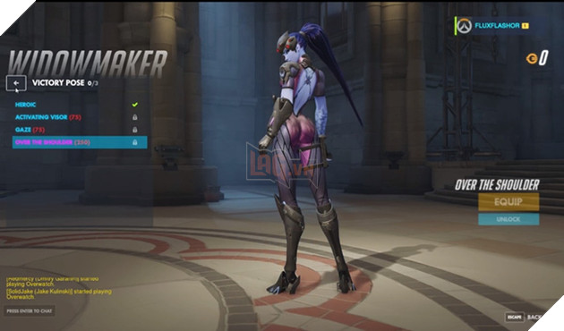 
Tư thế tạo hình chiến thắng của Widowmaker mới bị Blizzard xóa khỏi Overwatch
