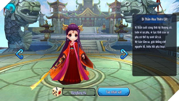 
Tạo hình nhân vật Hoa Thiên Cốt.
