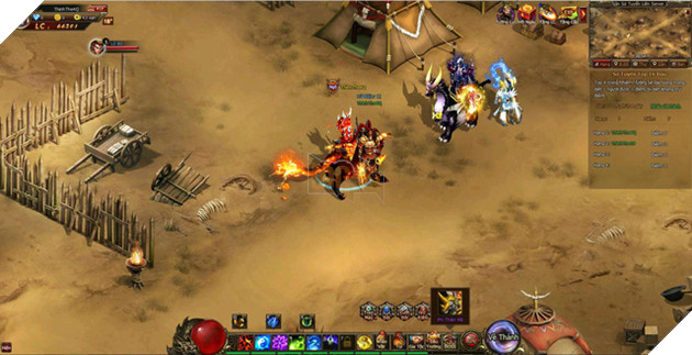 Người chơi Thịnh Thế Tam Quốc quyết chiến liên server