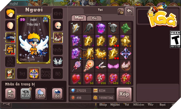 Khung thứ hạng sẽ được hiển thị trên ảnh đại diện của nhân vật, thể hiện trình độ và xếp hạng của người chơi một cách rõ ràng nhất