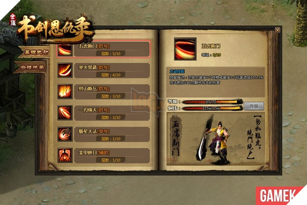 Thư Kiếm Ân Thù Lục - Webgame võ hiệp bản quyền nguyên tác Kim Dung