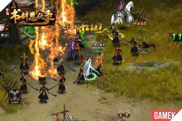 Thư Kiếm Ân Thù Lục - Webgame võ hiệp bản quyền nguyên tác Kim Dung