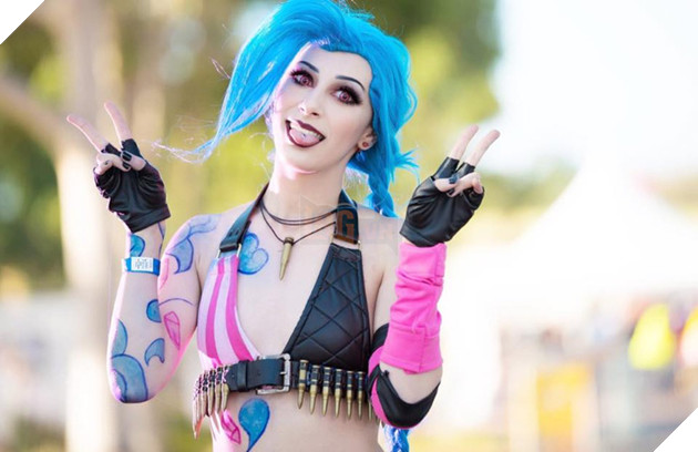 LMHT: Cosplay Jinx điên loạn đúng chất 7