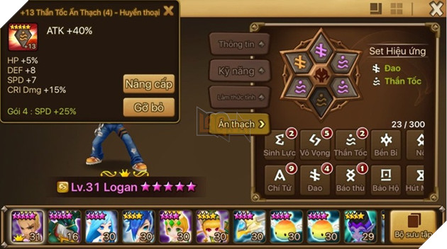 Cấp 10 - 20 Summoners War