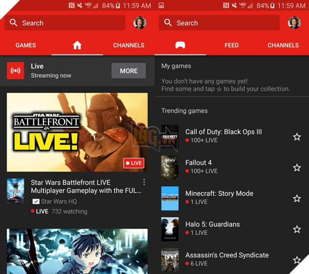 YouTube Gaming