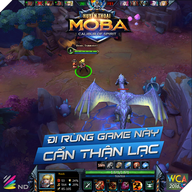 Huyền Thoại MOBA ra mắt trang chủ, mở cửa tại Việt Nam trong tháng 05