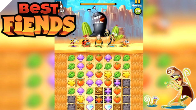 Best Fiends - Hành trình phiêu lưu của bầy côn trùng ngộ nghĩnh