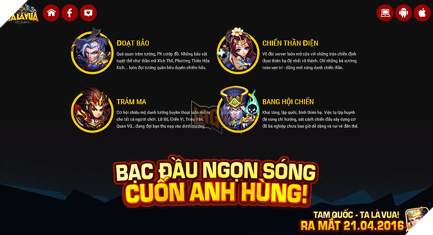 Game mới Ta Là Vua chuẩn bị phát hành tại Việt Nam