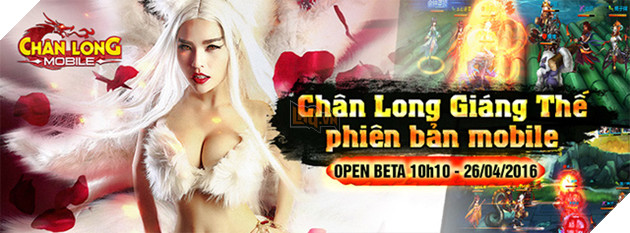 Tặng 1000 Gift Code Chân Long Mobile nhân dịp mở cửa tại Việt Nam