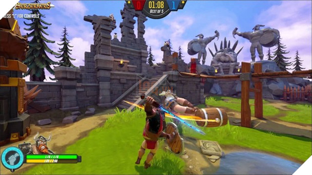 Đánh giá Bierzerkers - Game hành động MOBA cực hấp dẫn cho game thủ Việt