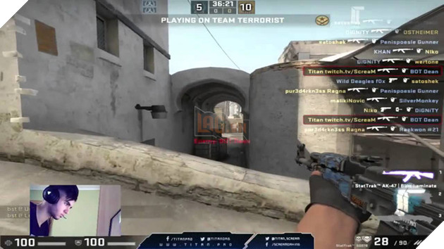 
Trở thành một cỗ máy headshot trong server deathmatch.
