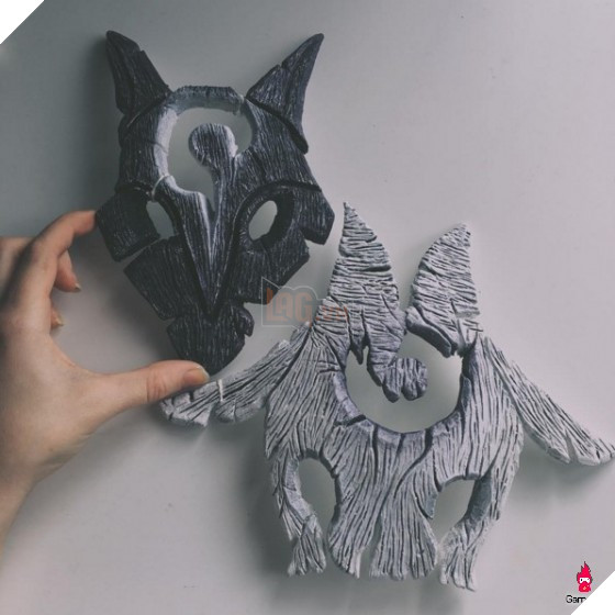 kindred Vẻ đẹp huyền bí của mặt nạ Kindred ngoài đời thực 2