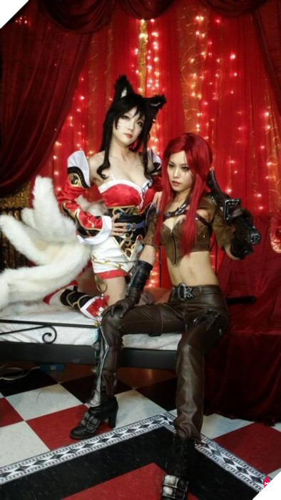 a3 Bộ ảnh Cosplay Ahri tuyệt đẹp của người mẫu xứ Kim Chi 4