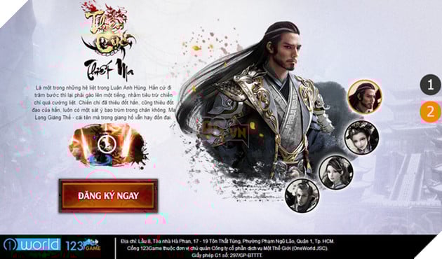 Game mới Thiên Cục mở cửa trang chủ chính thức tại Việt Nam