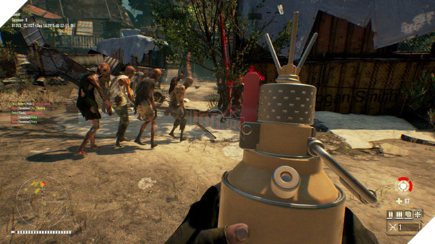 Gameplay rợn tóc gáy của game zombie Moving Hazard