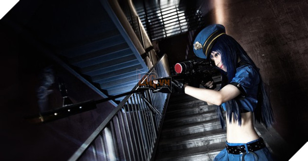 LMHT: Cosplay Caitlyn Sĩ Quan cực ngầu 4