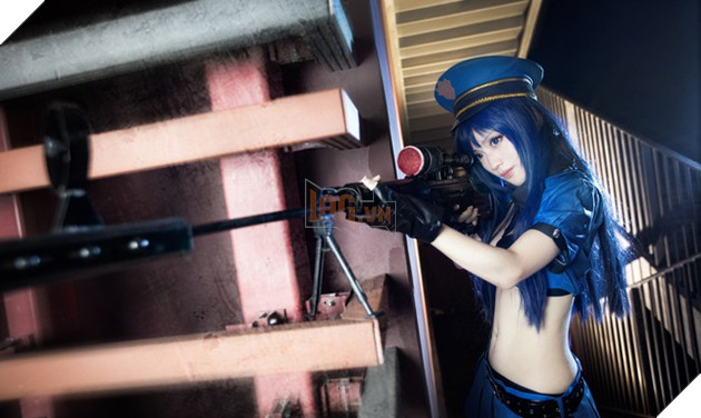 LMHT: Cosplay Caitlyn Sĩ Quan cực ngầu 8